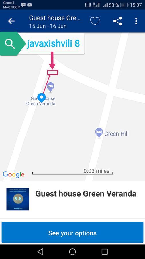 Guest House Green Veranda Mtskheta Exterior foto